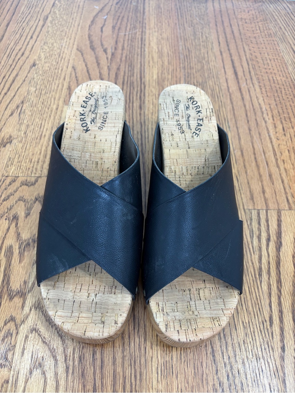 Kork-Ease Tatum Sandal Black (10) - Picture 7 of 10